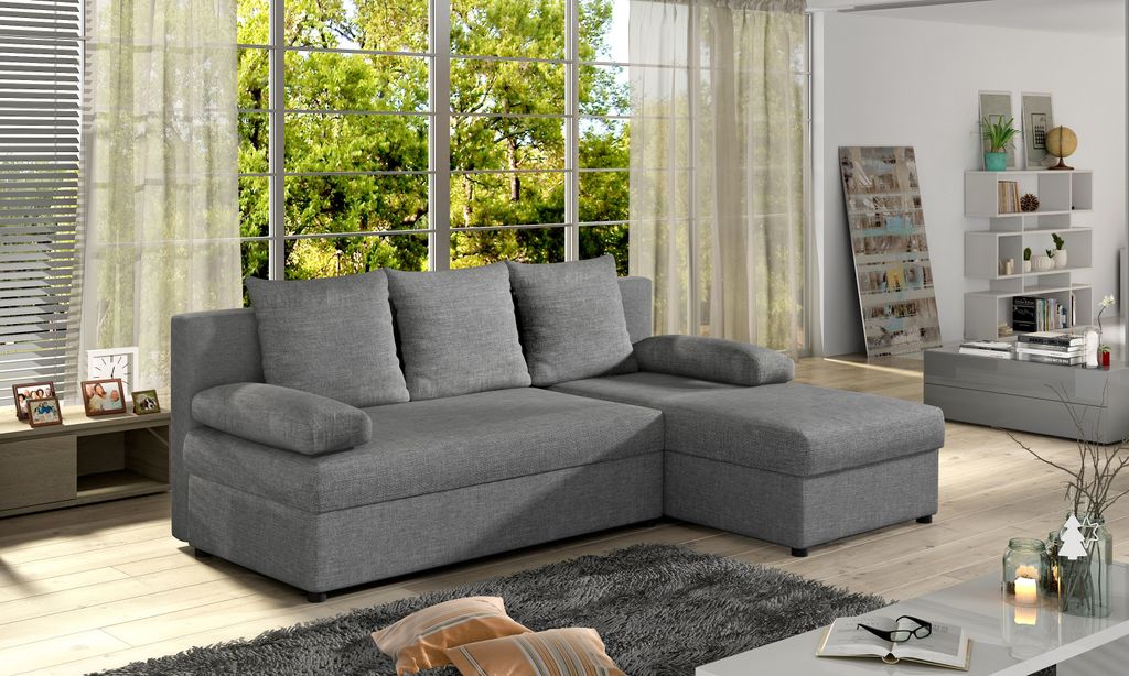 Wunderschne Sofa Mit Schlaffunktion Und Bettkasten Federkern Bilder