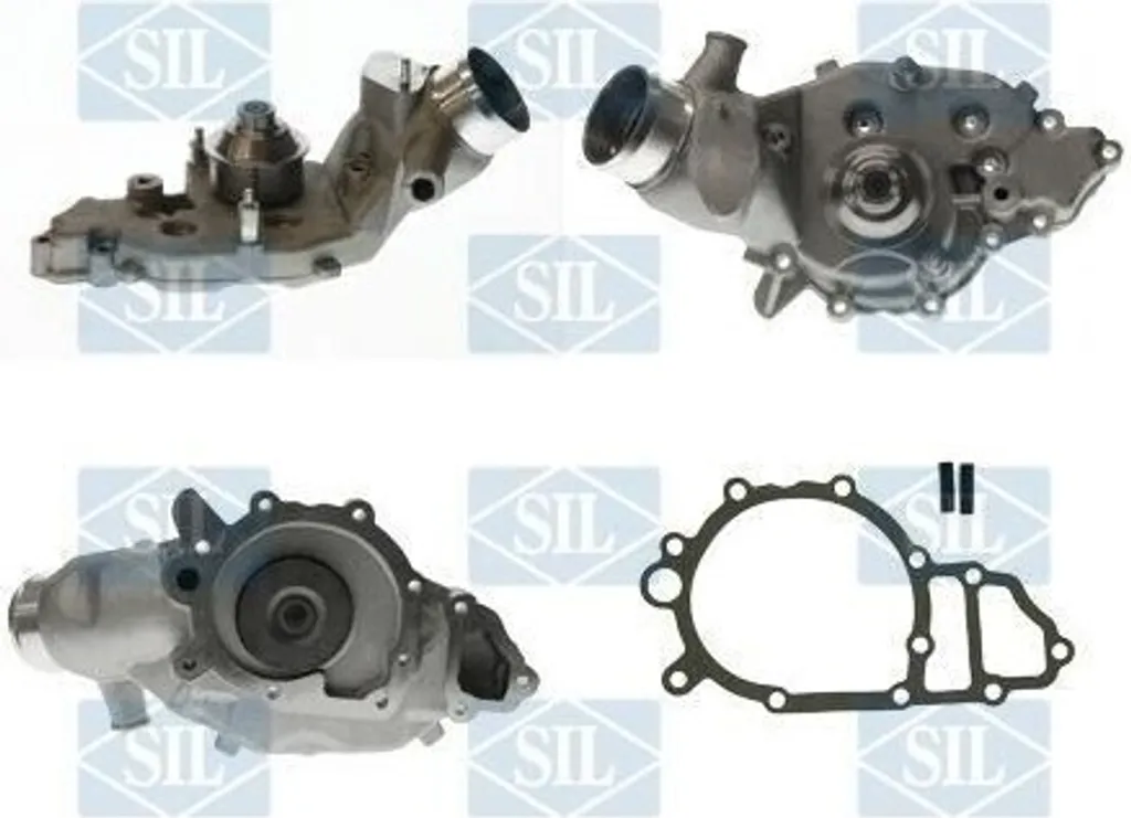 Pompe à eau PA1603 Saleri SIL en aluminium pour système de refroidissement