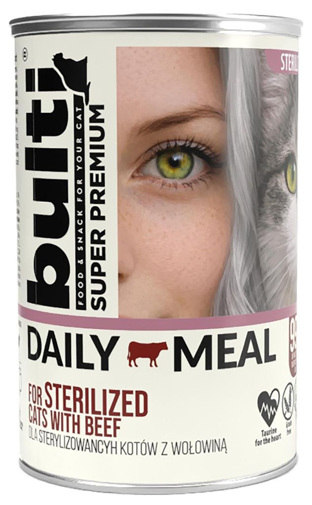 Krmivo pro kočky – vlhké krmivo pro kočky – Daily Meal Obrázek produktu 