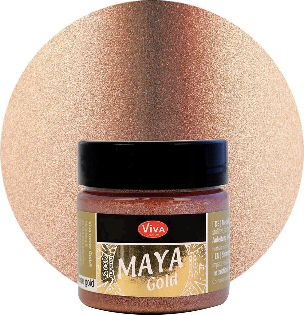 Viva Decor 123290934 ViVA DECOR Maya Gold, 45 ml, ružové Obrázok produktu 