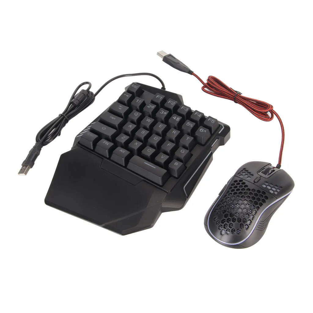 Combo de conversion clavier et souris gaming avec adaptateur USB filaire