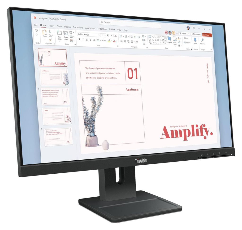 Lenovo ThinkVision E24-40 Monitor, 60,5 cm (23.8"), 1920 x Produktbild 