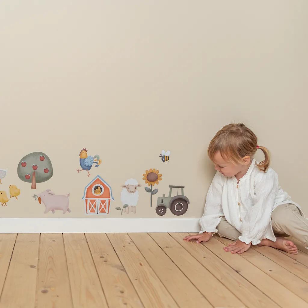 Stickers Muraux Enfant pour Décorer une Chambre Thème Ferme Facilement - 3