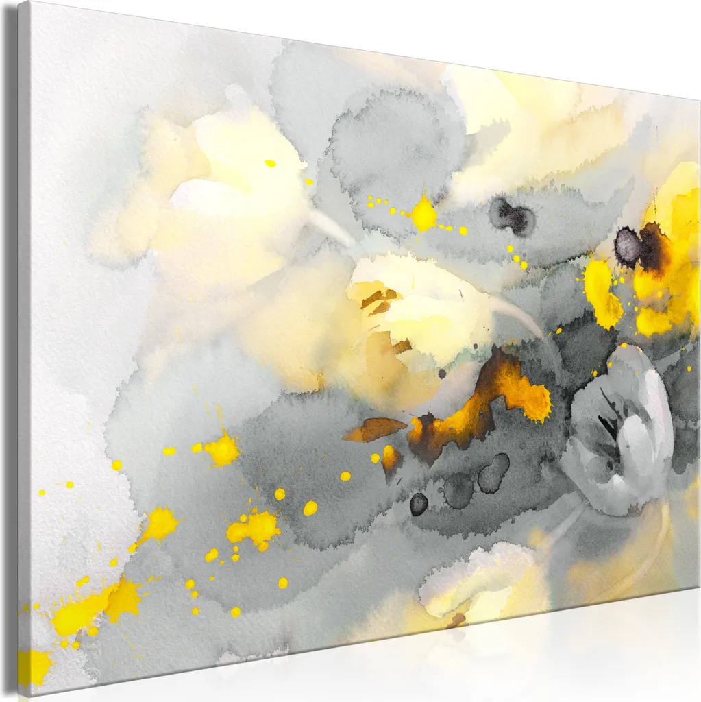 Quadro su Tela TNT 60x40 cm - Tempesta di Fiori Colorati b-C-0818-b-a