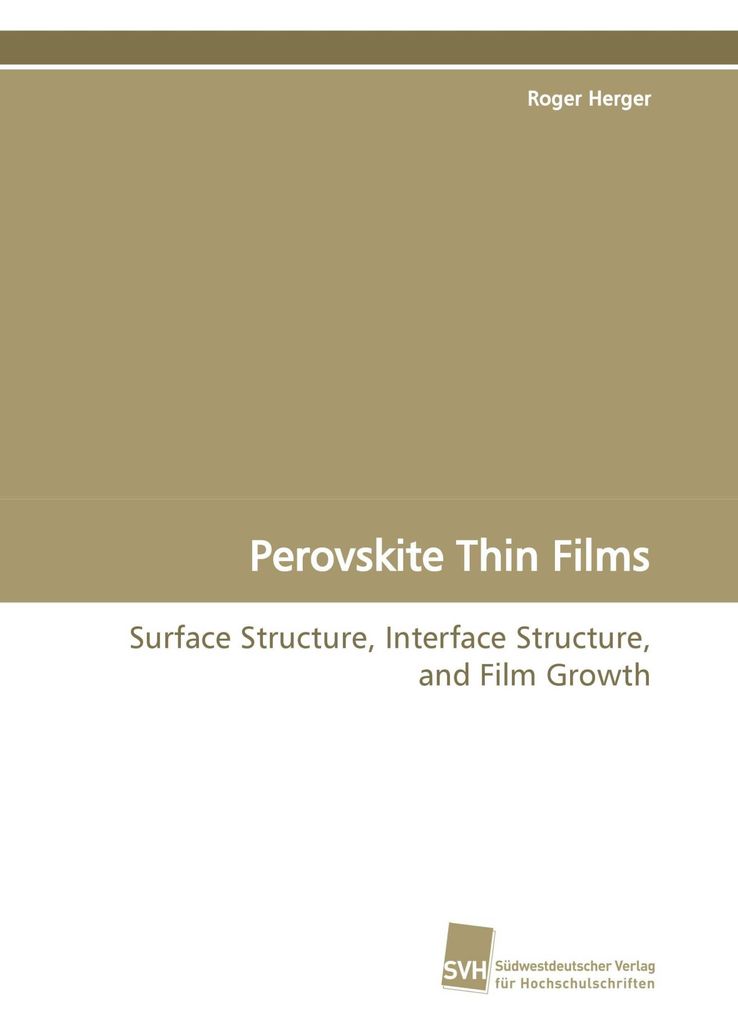 Perovskite Thin Films