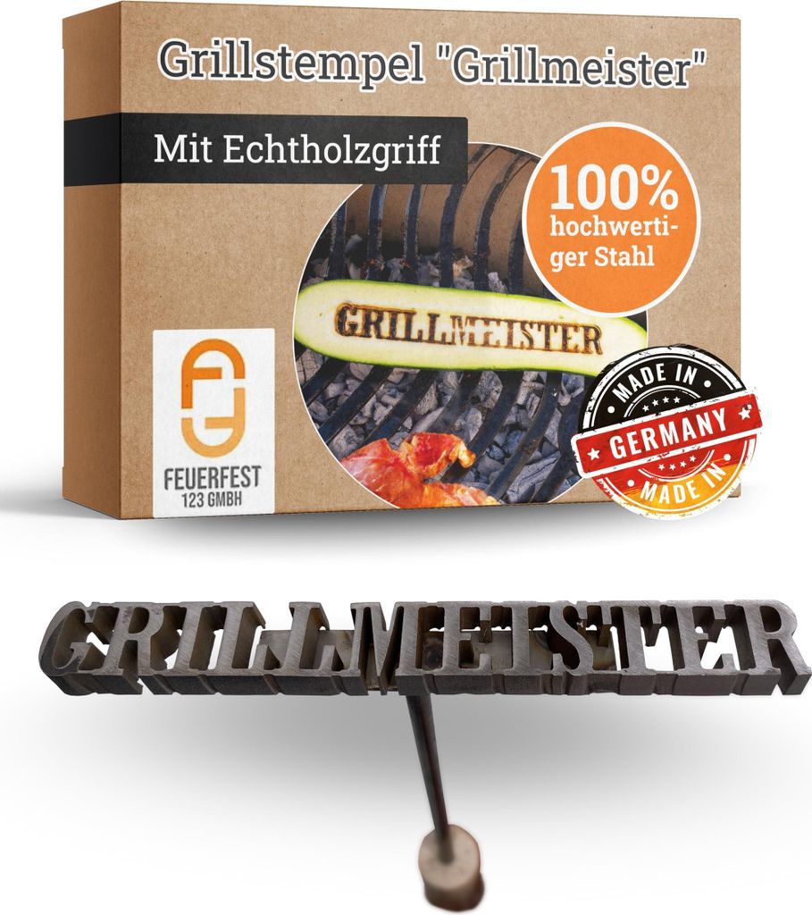 Grillstempel "GRILLMEISTER"