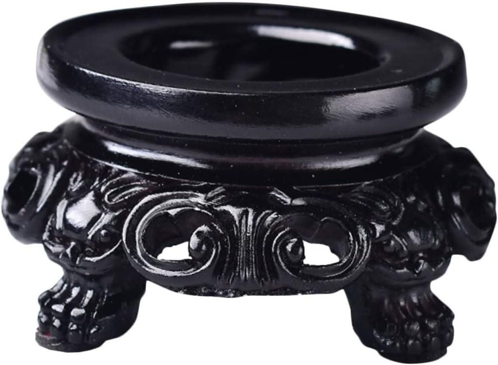 Unterstützen Sie De Sphère De Cristal Résine Base De Présentation Pour Boule De Cristal Piedestal Décoratif De Collection