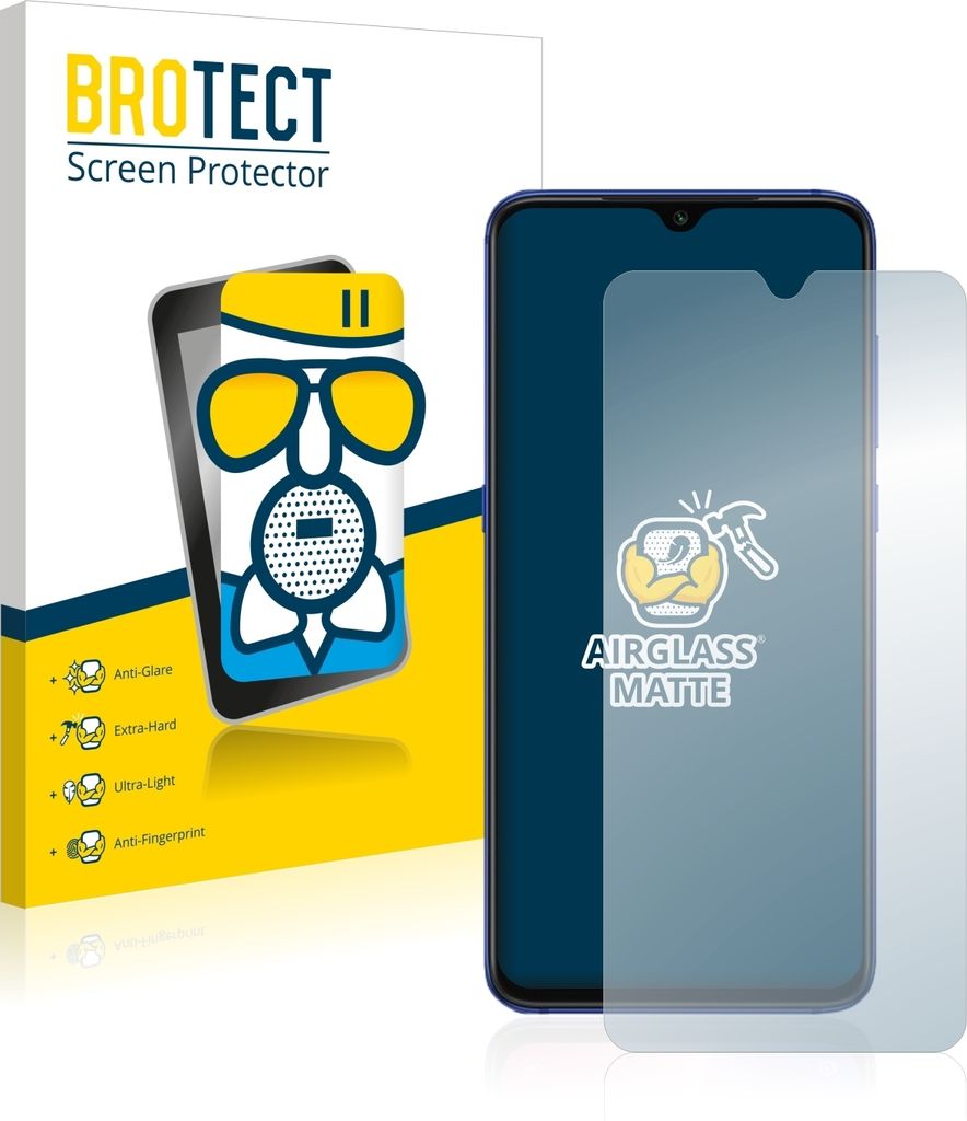 BROTECT Entspiegelungs Schutzglas für Xiaomi Mi 9 / Mi 9 Explorer Schutzfolie Panzer Folie Glas Display Schutz matt