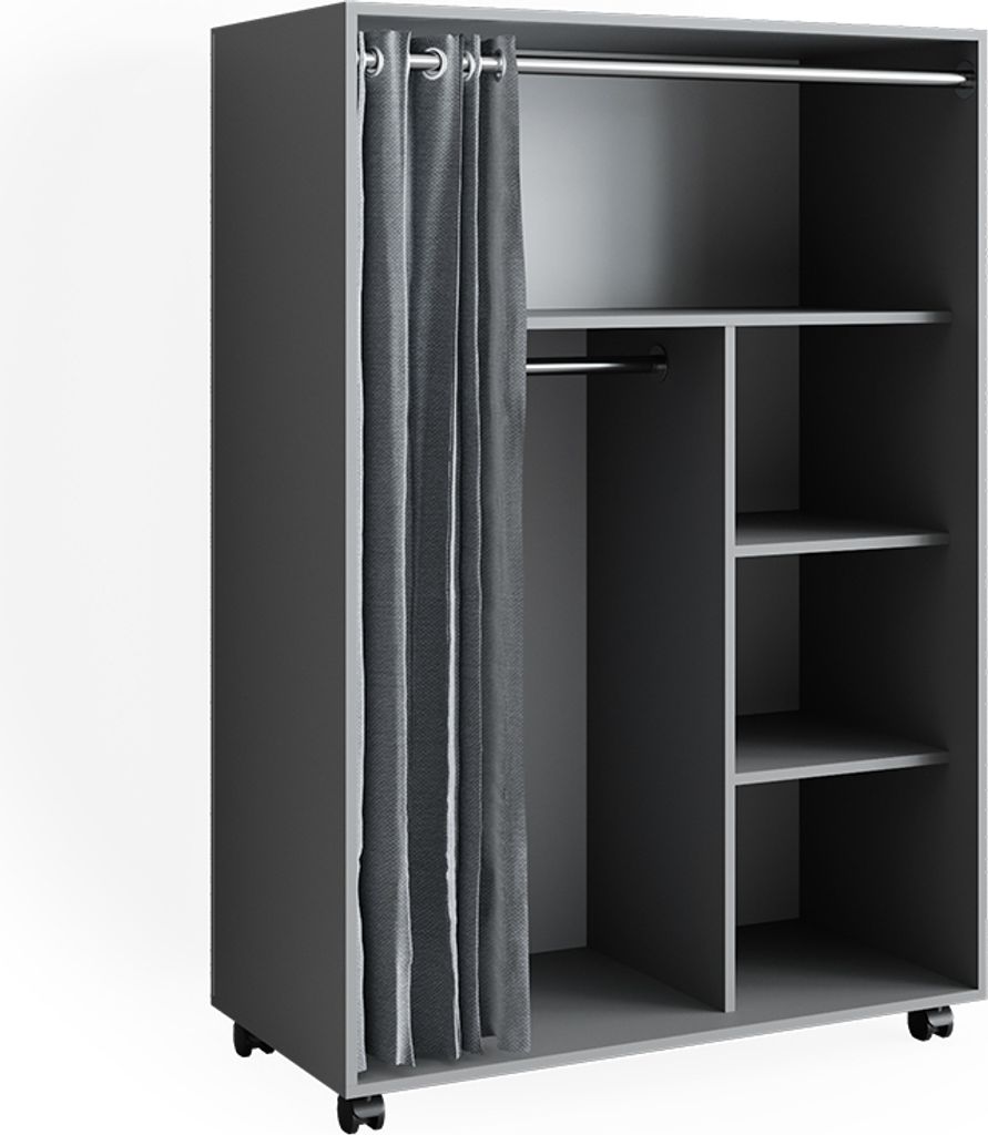 Armario de ropa Vicco Doros Gris 100 x 146.6 cm Con Imagen del producto 