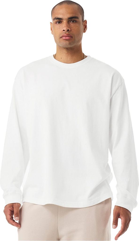 Bella + Canvas - T-Shirt für Herren/Damen Uni Langärmlig RW10735 (3XL) (Schwarz)