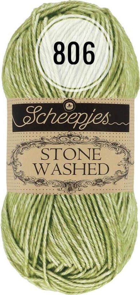 Scheepjes Stone Washed 50g (806) Canada Jade