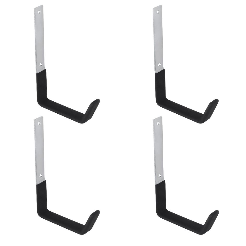 4x Wandhalterung Maclean für Reifen Räder Leiter Fahrrad Stahl max. Belastung 10kg MC-480