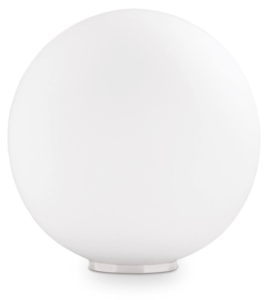 Ideal Lux MAPA TL1 D30, Weiß, Glas, Metall, Schlafzimmer, Produktbild 