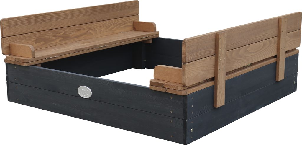 AXI Sandkasten Ella aus Holz mit Deckel | Sand Kasten mit Produktbild 