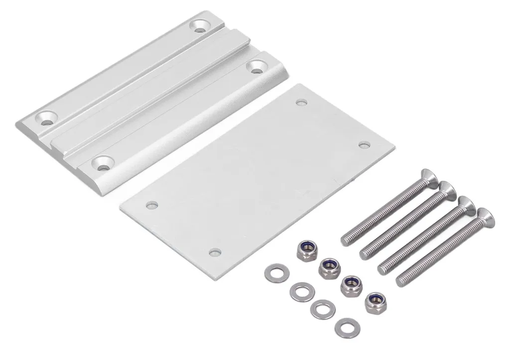 Support de pied de table amovible en alliage d'aluminium pour camping-car