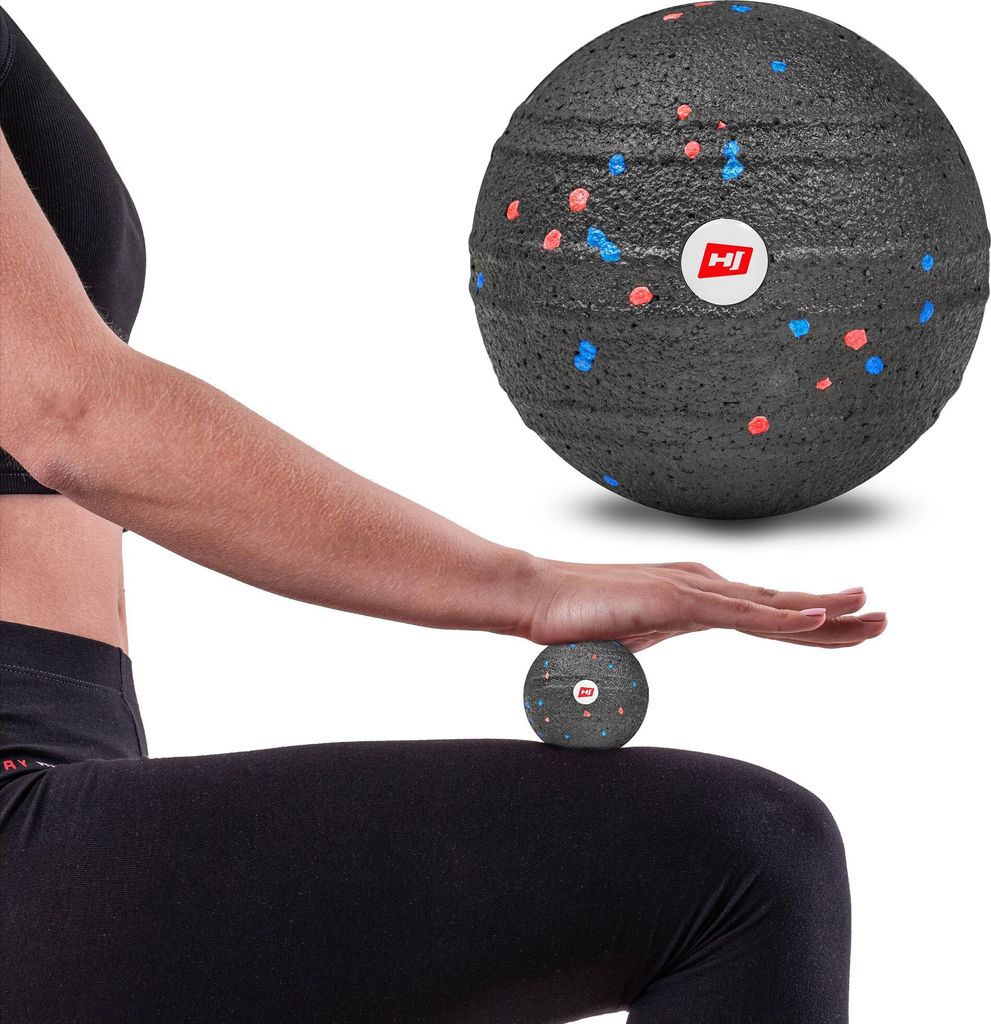 Hop-Sport Massageball EPP Durchmesser 10cm Faszien-Ball zur Triggerpunkttherapie und Selbstmassage