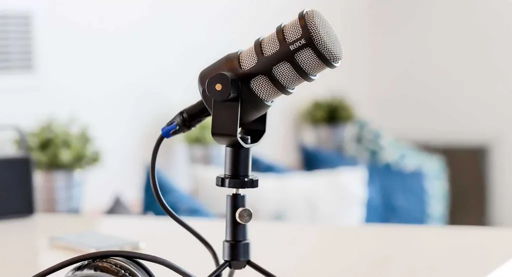 Microfono RØDE PodMic Nero per Podcast e Streaming - Audio XLR Premium - 6