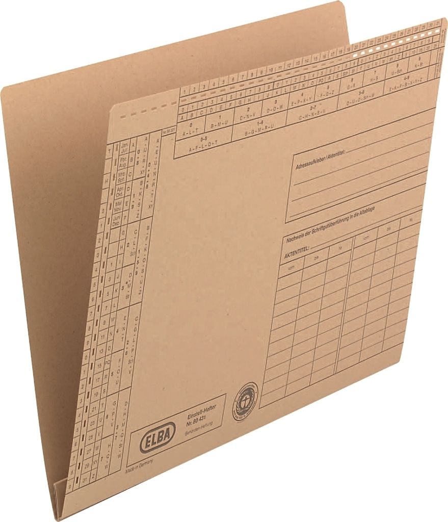 ELBA Einstellhefter, Natronkarton, 230 g-qm