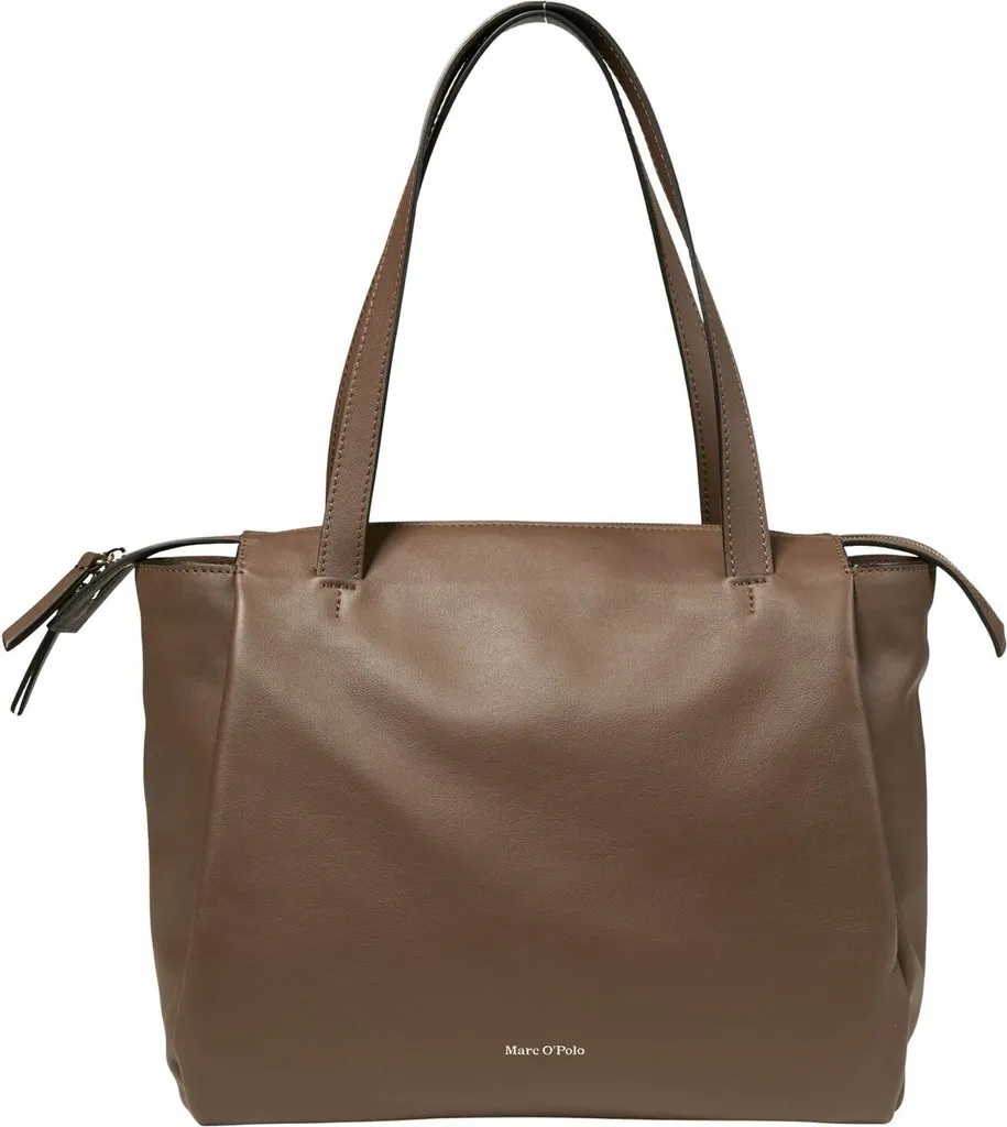 Cabas Tiara Marc O'Polo grand format sac shopper automne brun