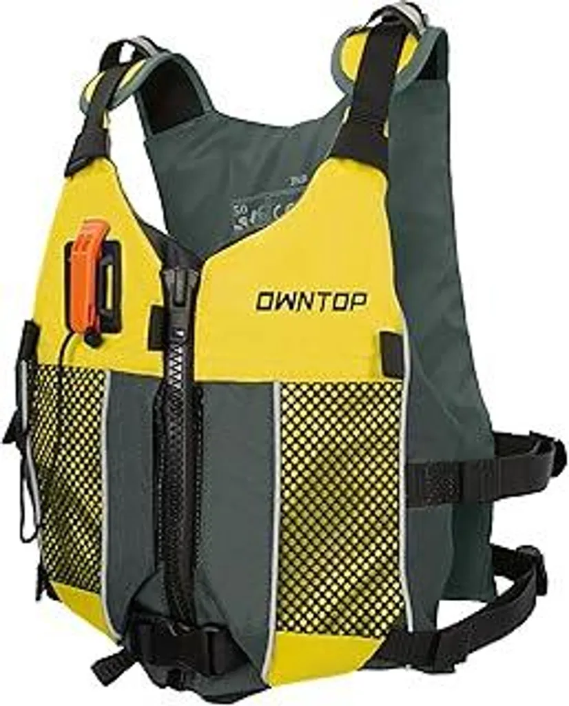 Owntop Giubbotto Salvagente Leggero Unisex per Pesca e SUP