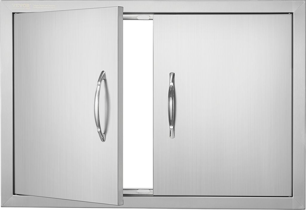 Přístupová dvířka ke grilu VEVOR, 711 x 482 mm, dvojitá Obrázek produktu 