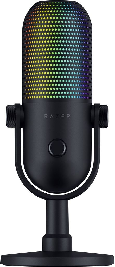 Razer Seiren V3 Chroma, Tablet-Mikrofon, 110 dB, 20 - 20000 Hz, 24 Bit, 96 kHz, -34 mV/Pa