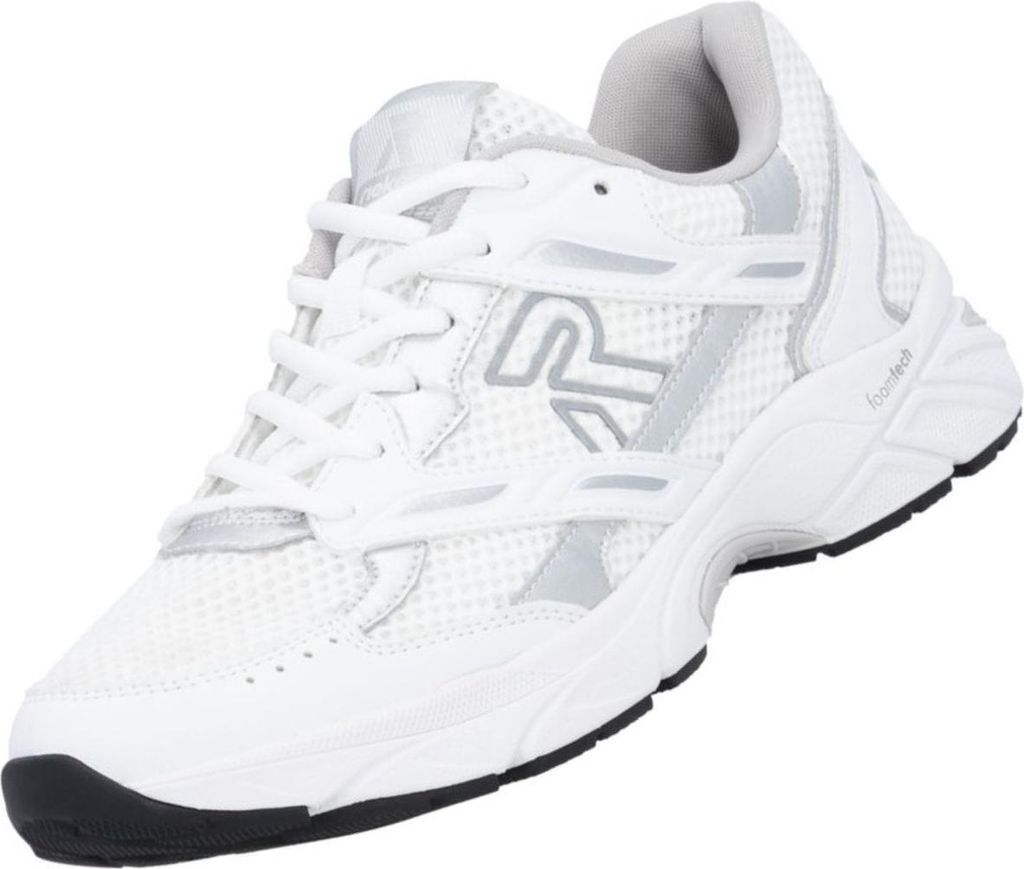 Rieker Damen-Sneaker Weiß-Silber, Farbe:weiß, EU Größe:37