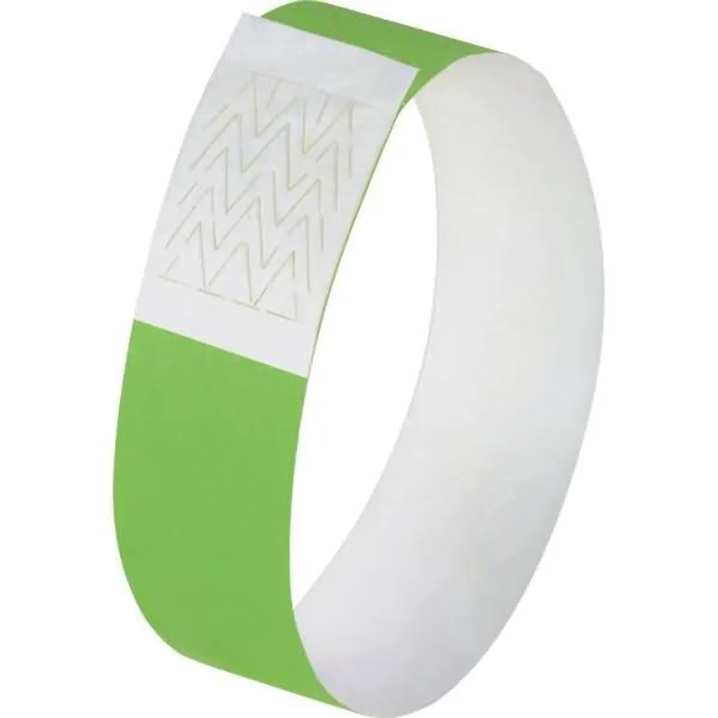 Bracelet d'identification souple vert fluo Sigel Eventbänder EB212 - 6
