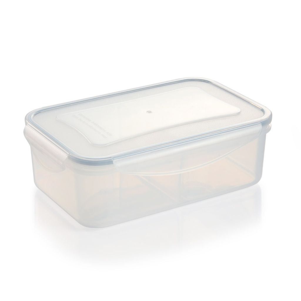Tescoma Dose mit 2 Schalen FRESHBOX 1,2 L, rechteckig