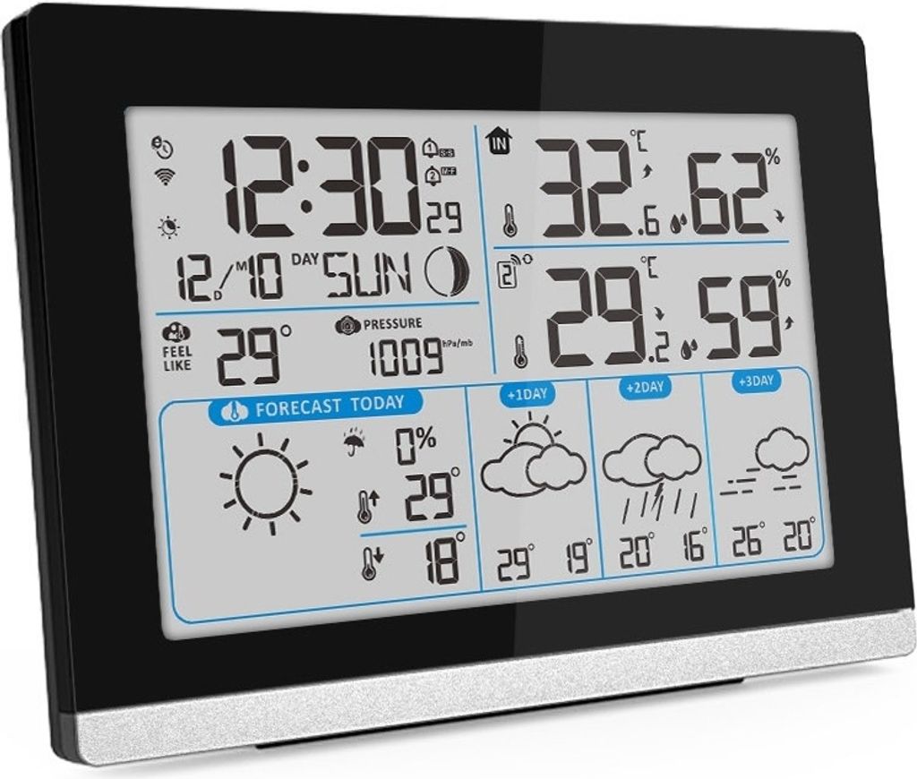 Luxus Technoline Wetterstation Mit Auensensor Bild