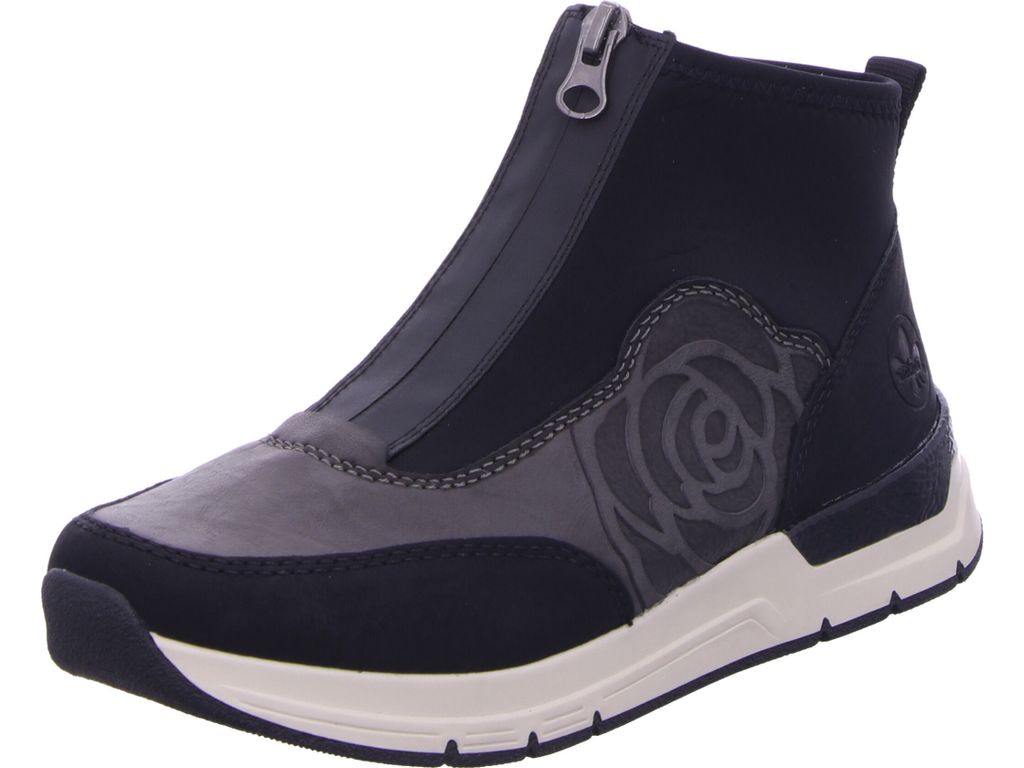 Rieker Slipper schwarz in Gr. 43 Produktbild 