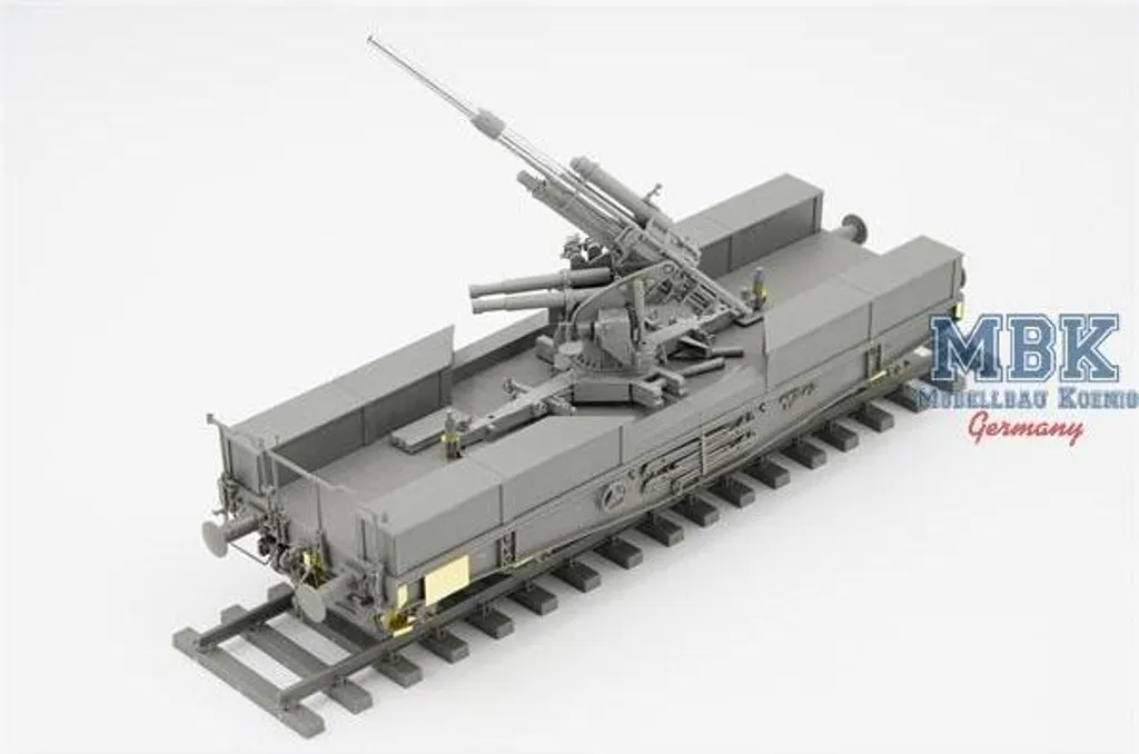 Kit Border Model BT-044 Flak36 88mm et Wagon Ssys Haute Précision