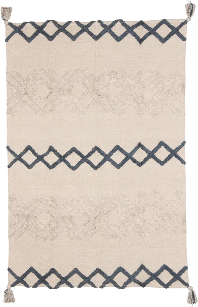 Tapis de salon Louis 180x120 gris pour réchauffer votre décoration