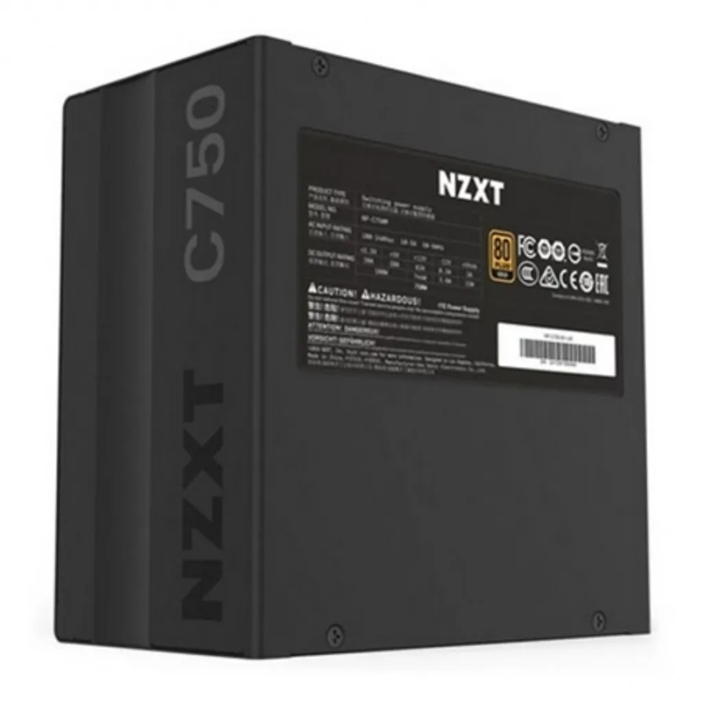 Alimentation PC NZXT C750 Gold NP-C750M-EU 750W Modulaire Noir