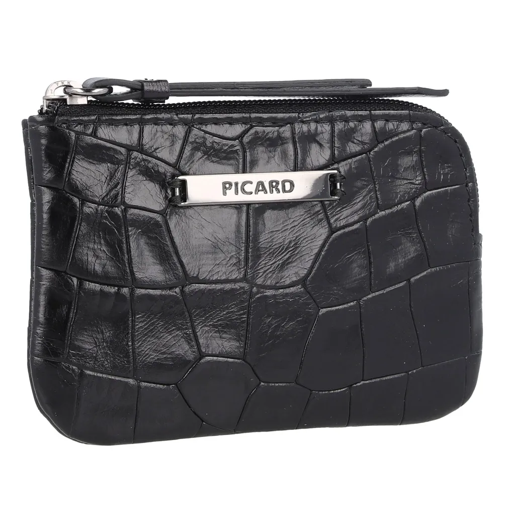 Étui à clés Got Ya 1 PICARD noir : range-clés compact en cuir de qualité