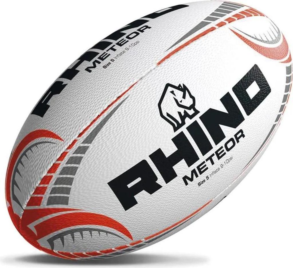 Rugbyová lopta Rhino Meteor Match 5 - odolný úchop lopty Obrázok produktu 