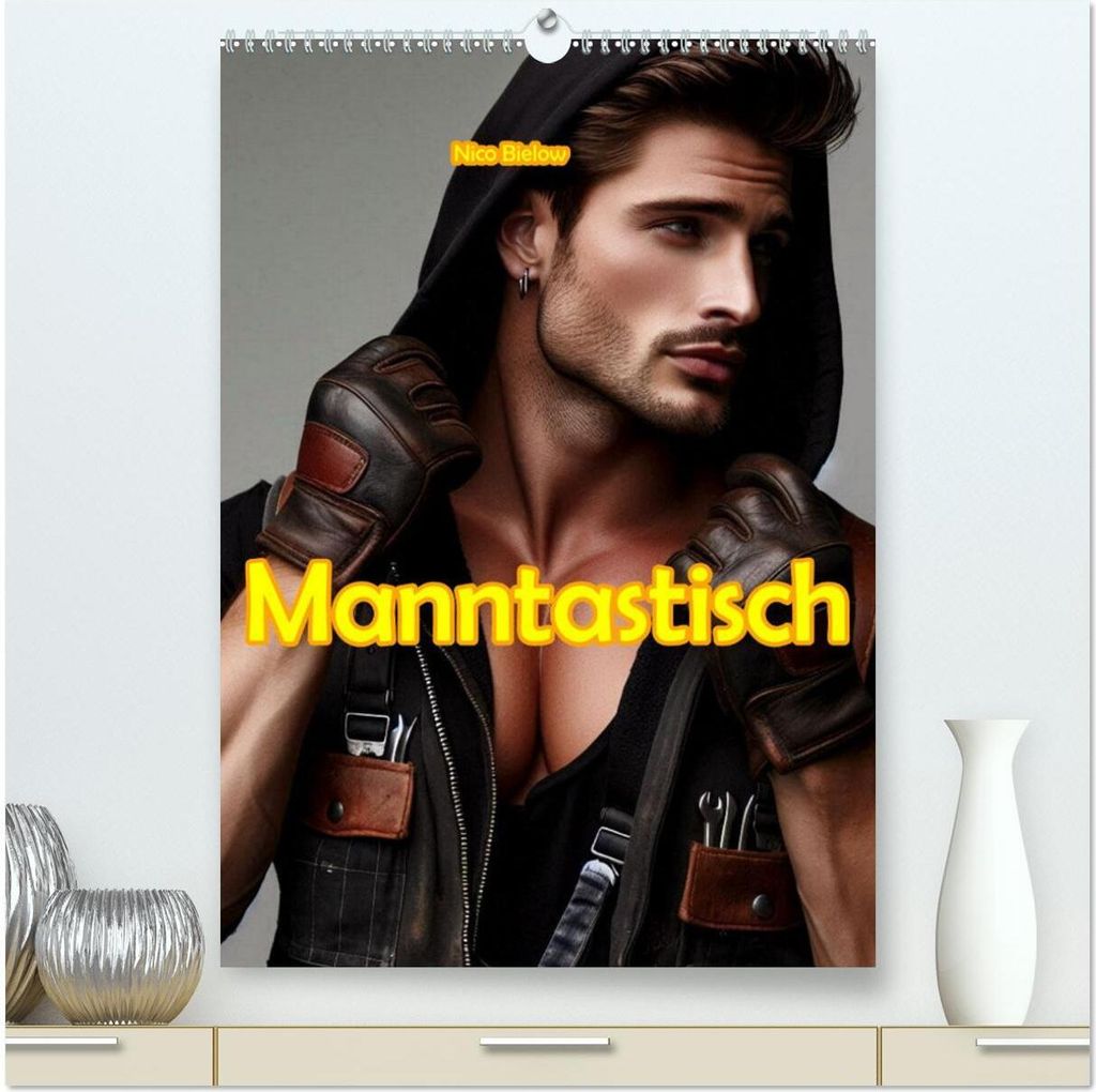 Manntastisch (hochwertiger Premium Wandkalender 2026 DIN A2 hoch), Kunstdruck in Hochglanz