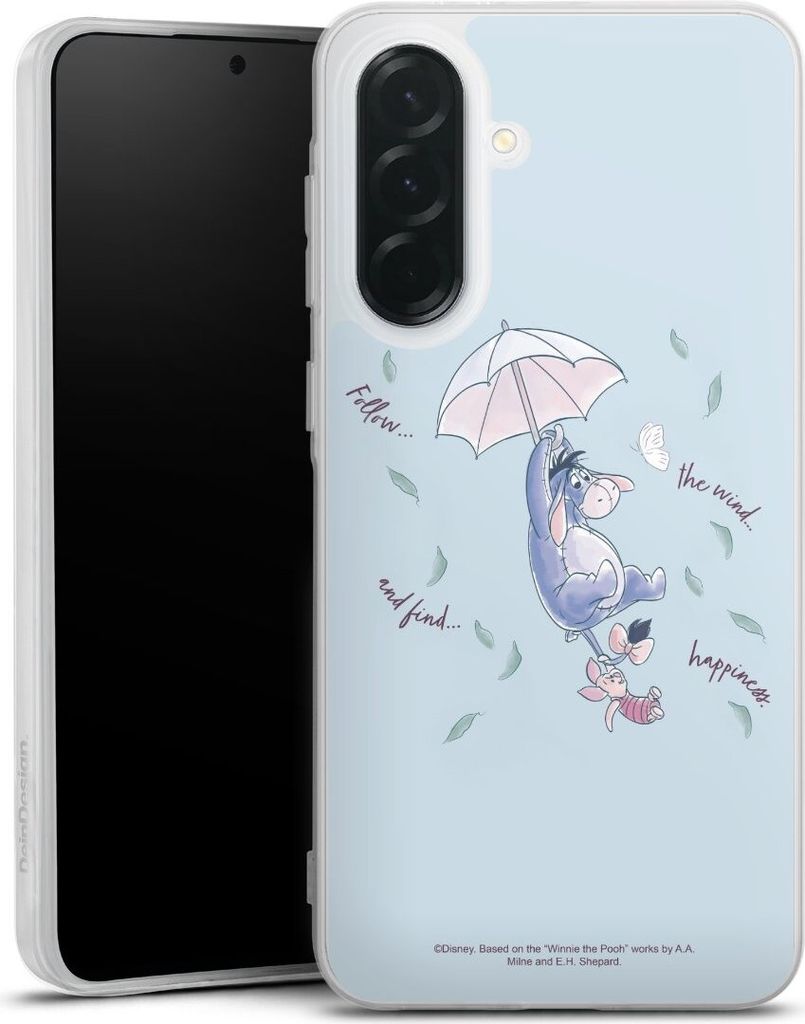 DeinDesign Handyhülle für Samsung Galaxy A36 5G Silikon Hülle Case Smartphone Schutzhülle Disney Offizielles Lizenzprodukt Winnie Puuh I-Aah