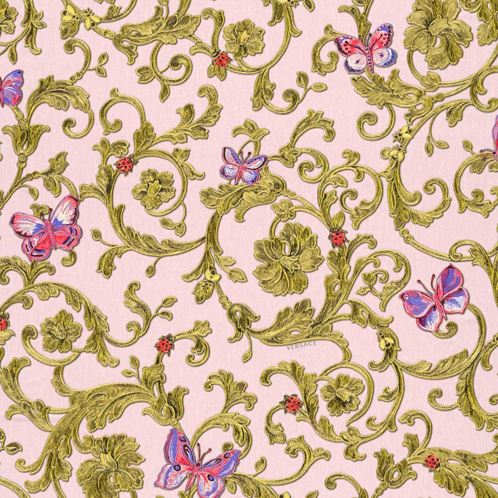A.S. Creation Versace 3 | 343254 | Vliestapete Vintage | 0.70 m x 10.05 m | Grün
