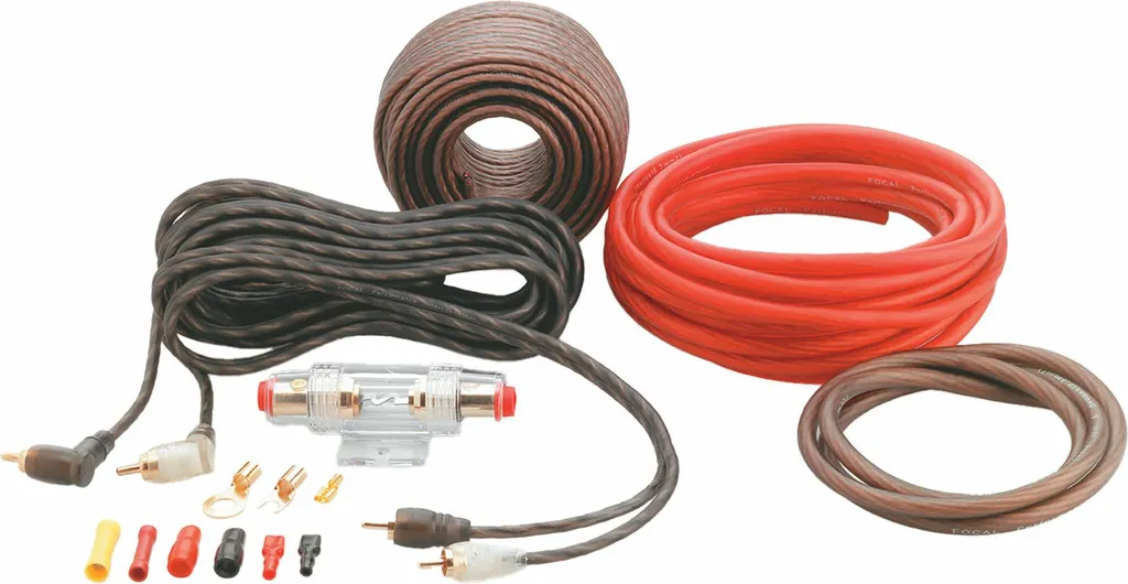 Focal Performance PK8 Kit de Câblage Complet 8,3mm² pour Amplificateur