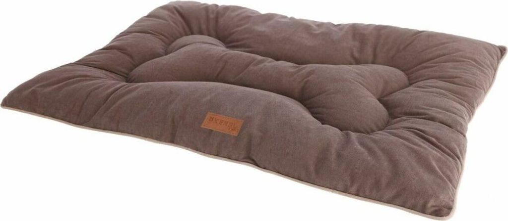 Kerbl Hundeliegekissen Benno braun LxBxH 100x75x12cm waschbar, wärmend 80460