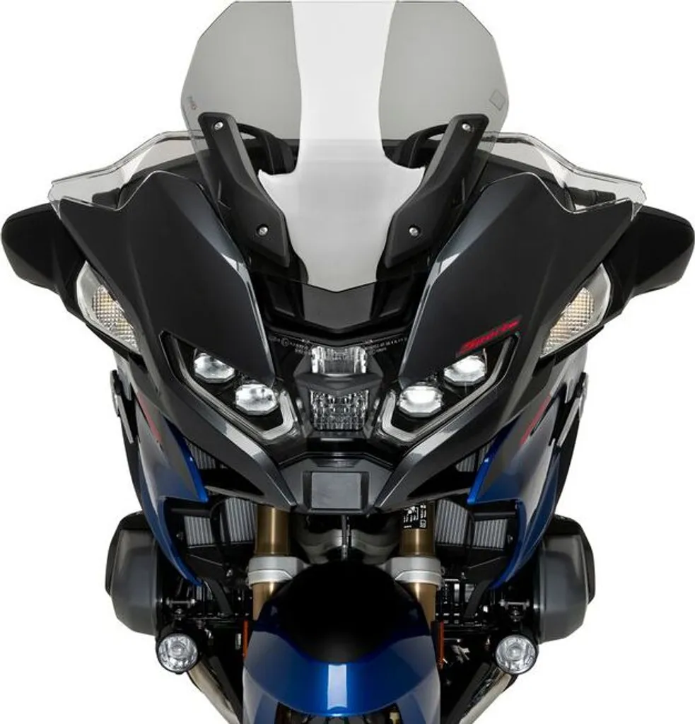 Amélioration Confort pour BMW : Bulle PUIG Sport 520x460mm Fumée ABE