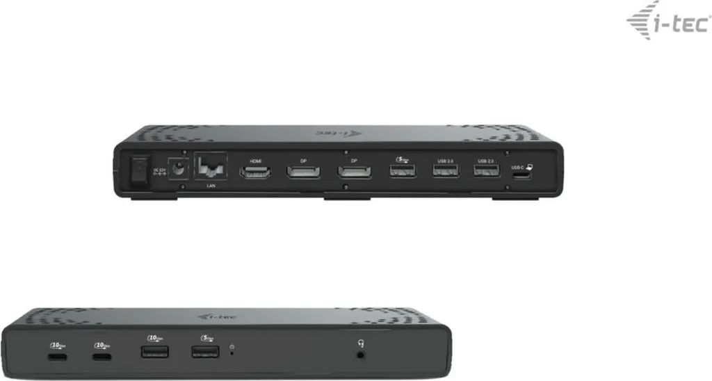 i-tec USB-C Triple Display Docking Station Gen 2 PD 100W pour PC Portable