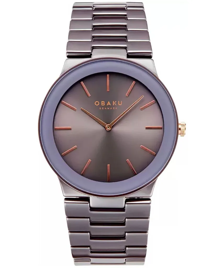 Montre homme Obaku Svale Graphite : alliez enfin légèreté et robustesse