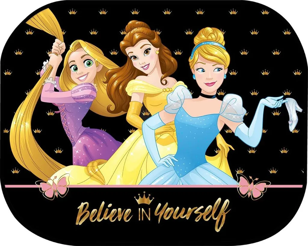 Set 2 Parasole Disney Princess CZ10618 Auto | Protezione UV Laterale
