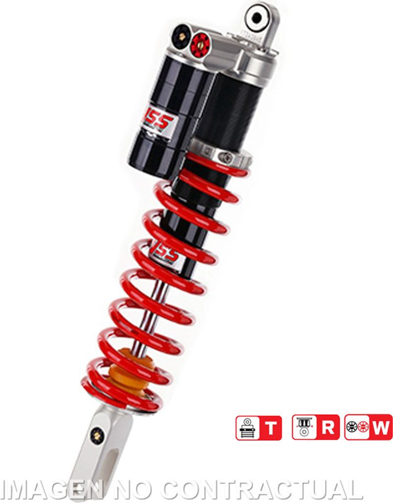 Federbein G456-Serie Mono hinten passend für Honda CRF 250 R (14-17) MG456-480TRW-11-858F