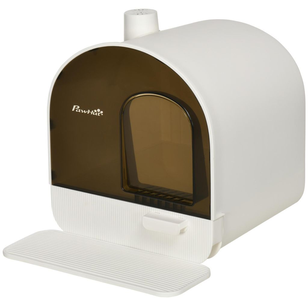 PawHut Katzentoilette Katzenklo mit Haube und Deckel Produktbild 