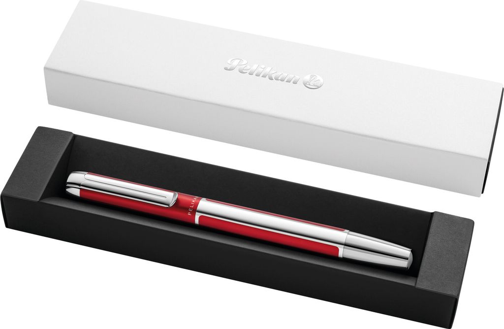 Pelikan Füllhalter PURA P40 Bordeaux M Geschenkbox