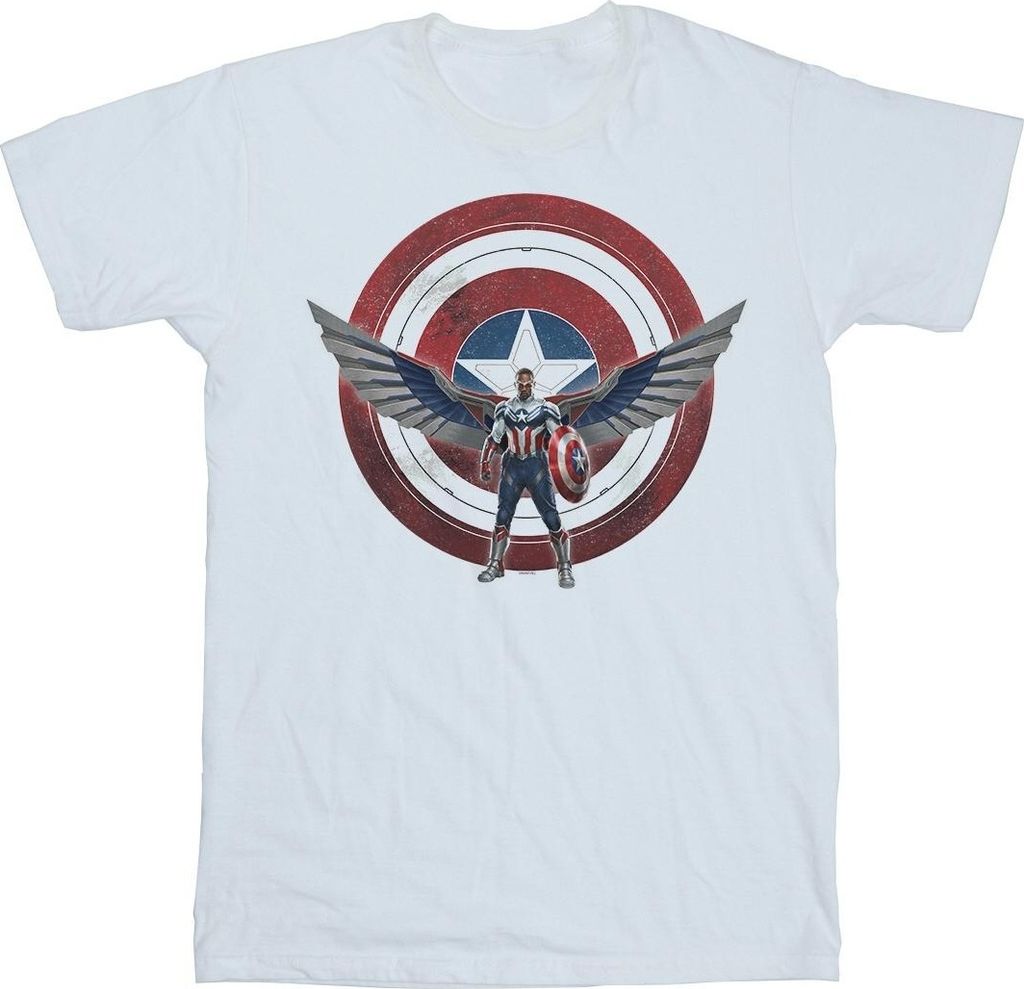 Marvel - T-Shirt für Herren BI27725 (4XL) (Weiß)