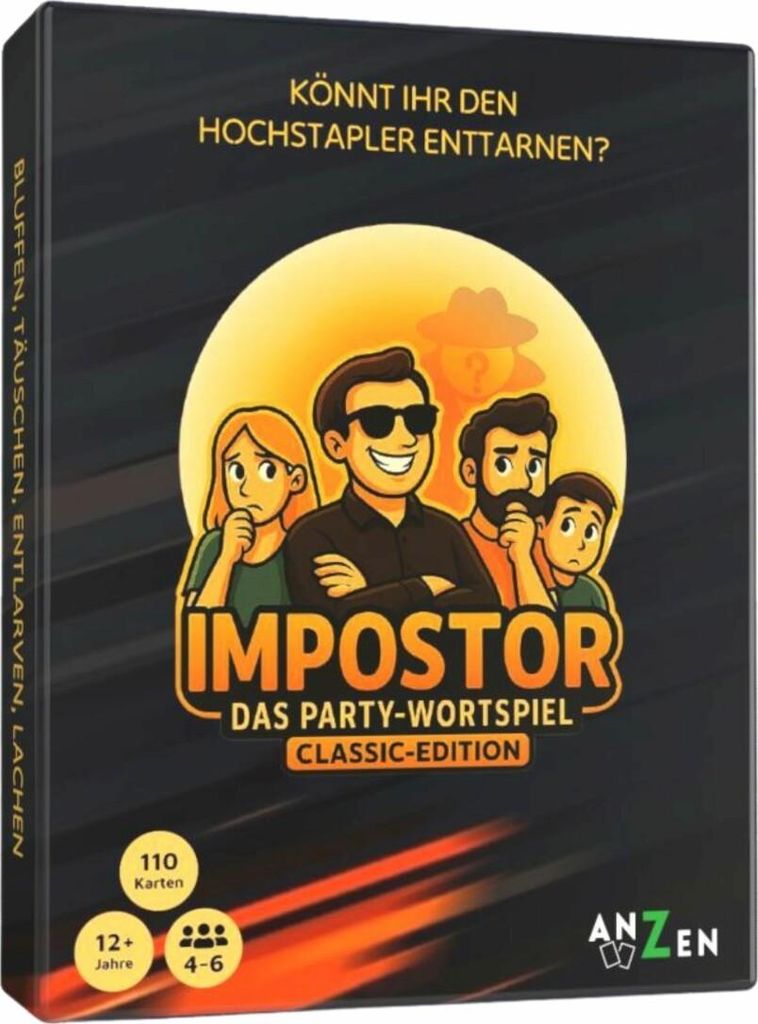 ANZEN 4262394130206 ANZEN - IMPOSTOR - Das Party-Wortspiel Image du produit 